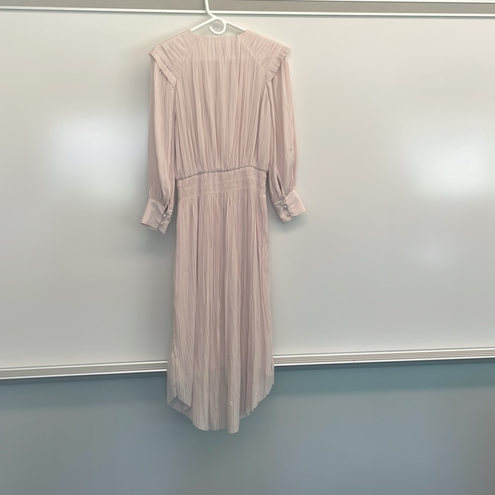 JOIE Pleated Pink Dress - Picture 3 of 5